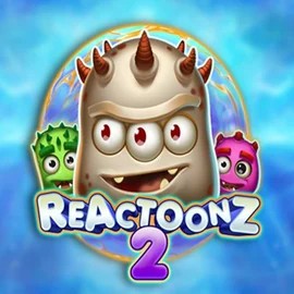 Reactoonz 2 online game logo by Play’n GO on www.coolzino-casino.org