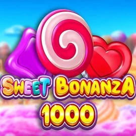 Sweet Bonanza 1000 slot logo by Pragmatic Play at Coolzino Casino
